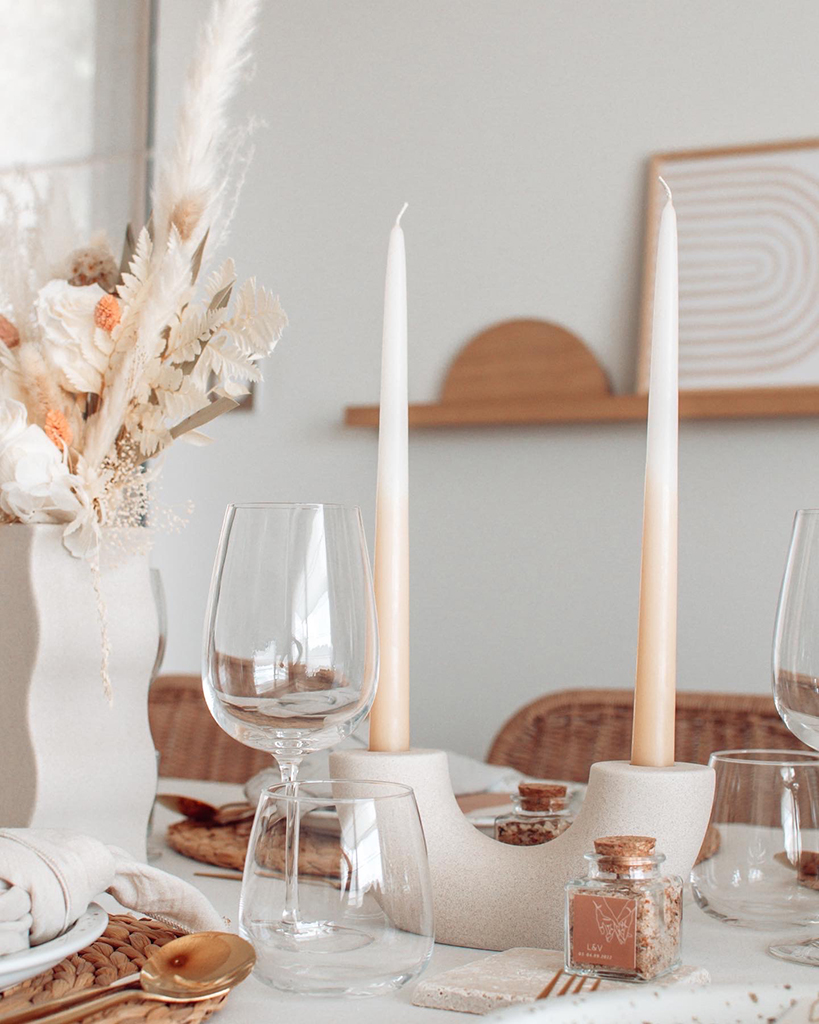 mariage - décoration table