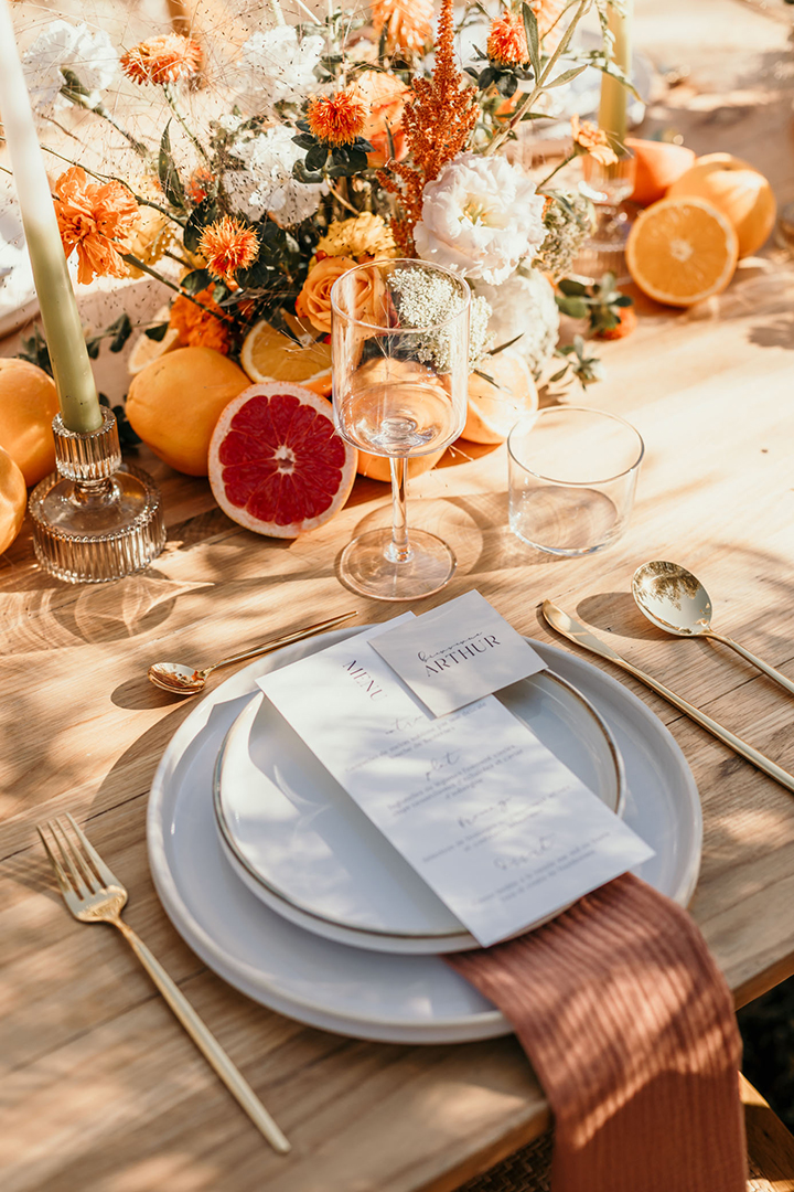 décoration sur mesure table - tangerine dream