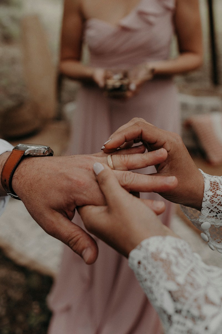 cérémonie - mariage boho