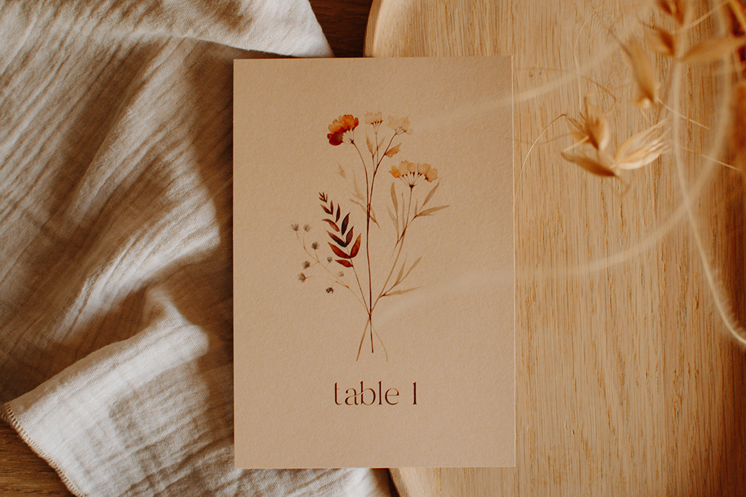 numéro table fête