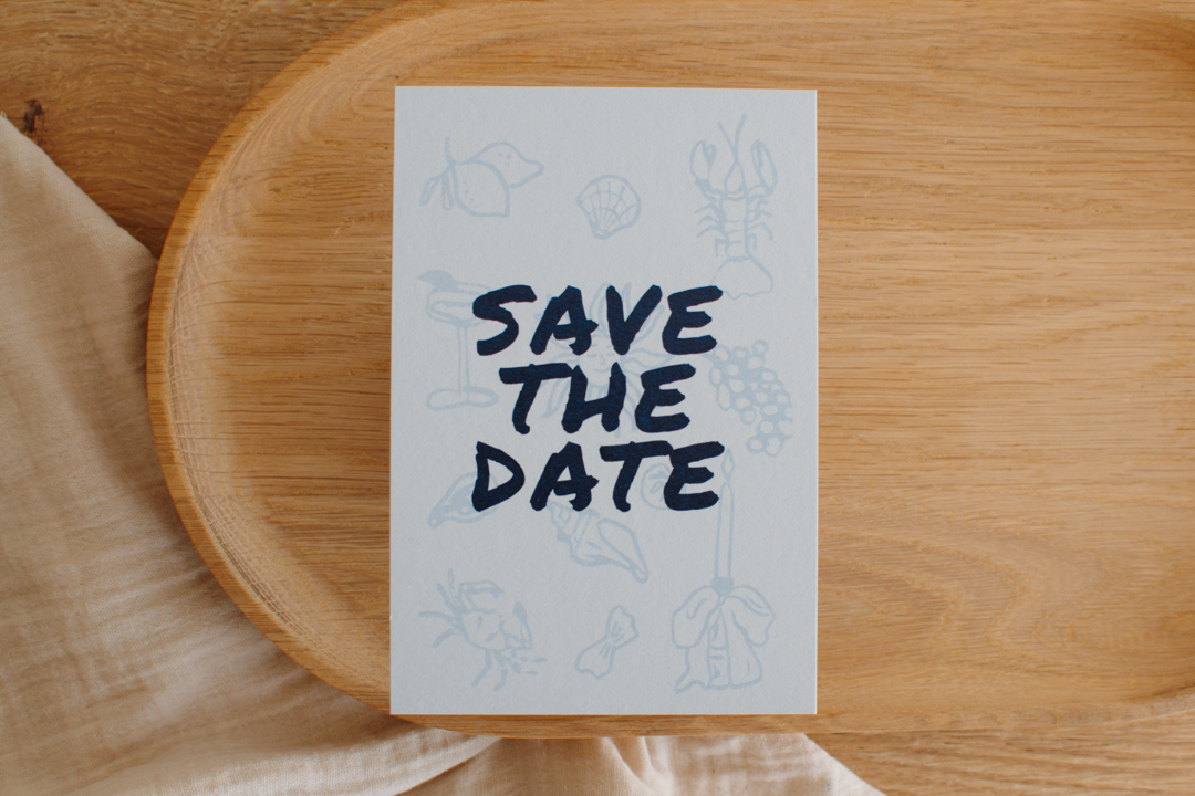 carton mariage - save the date