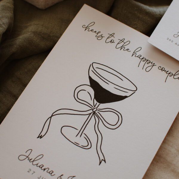 invitation noeud élégant